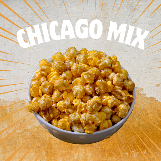 Caramel & Cheddar Mix Popcorn - 32oz